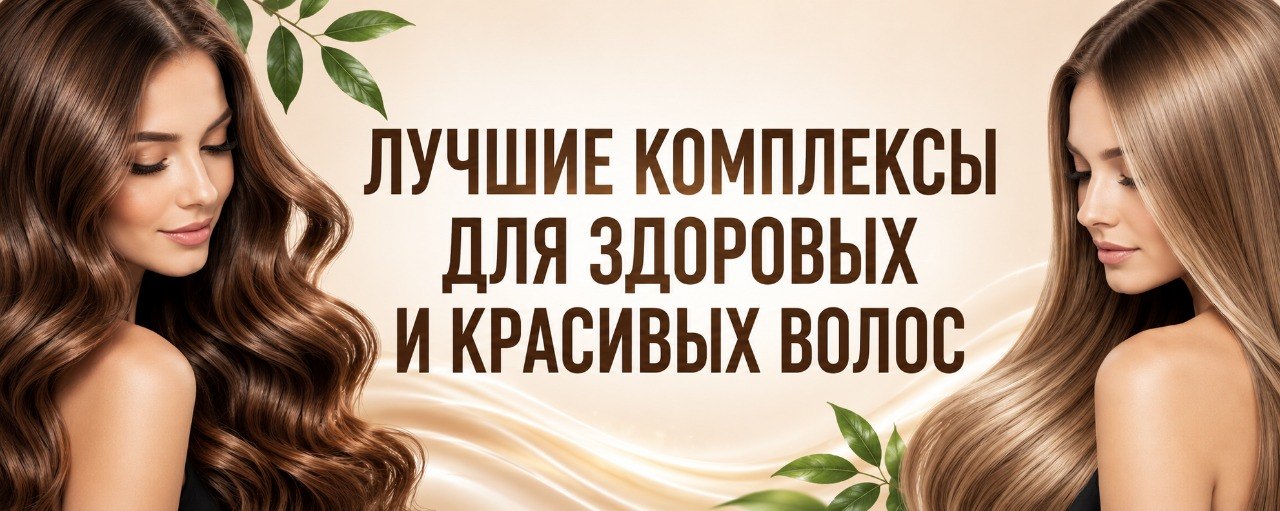 Лучшие комплексы для здоровых и красивых волос Лучшие комплексы для здоровых и красивых волос